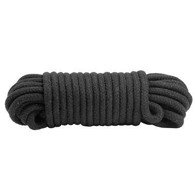 Веревка для шибари + повязка на глаза Punishment Bondage Rope Black картинка