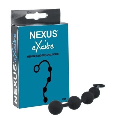 Анальні кульки Nexus Excite Medium Anal Beads діаметром 2,5 см зображення
