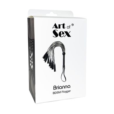 Ажурний батіг з екошкіри Art of Sex Brianna зображення