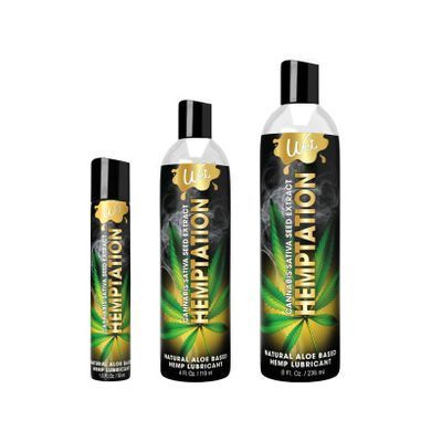 Лубрикант на водній основі з екстрактом канабісу Wet Hemptation (30 мл) зображення