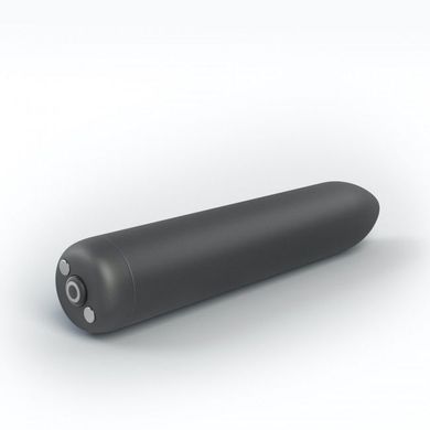 Кліторальна вібропуля Dorcel Rocket Bullet Black, чорна (USB-зарядка) зображення