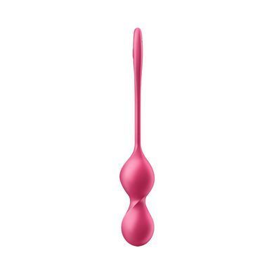 Вагінальні смарт-кульки з вібрацією та пультом ДК Satisfyer Love Birds 2 Connect App Red (86 г) зображення