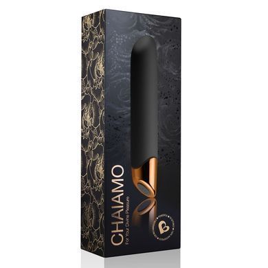 Вібратор кліторальний Rocks Off Chaiamo Black (діаметр 3 см) зображення