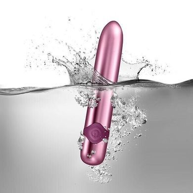 Вибратор с LED-подсветкой Rocks Off Havana True Elegance Soft Lilac (USB зарядка, длина 13,5 см) картинка