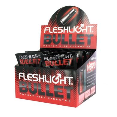 Вибропатрон для установки в мастурбаторы Fleshlight Bullet картинка