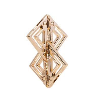 Зажимы для сосков с легкой подвеской LOCKINK Adjustable Nipple Clamps with Light Pendant Golden картинка