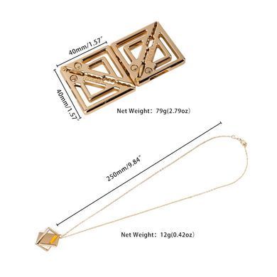 Зажимы для сосков с легкой подвеской LOCKINK Adjustable Nipple Clamps with Light Pendant Golden картинка