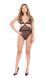 Ажурное боди Passion AMBERLY BODY black, размер L/XL картинка 7
