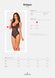 Полупрозрачное боди Obsessive Estiqua teddy, размер M/L картинка 5