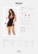 Чарівна сорочка + трусики Obsessive Bellastia chemise & thong, розмір XS/S картинка 5