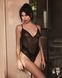 Прозоре боді з доступом Obsessive Blomentis crotchless teddy, розмір XS/S картинка 6