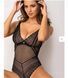 Полупрозрачное боди Obsessive Estiqua teddy, размер M/L картинка 8