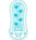 Мастурбатор зі стимулюючими кульками Tenga FLIP ORB Blue Rush картинка 12