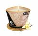 Масажна свічка з афродизіаками Shunga MASSAGE CANDLE Vanilla Fetish ваніль (170 мл) картинка 1