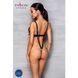 Боди из экокожи с доступом Passion Celine Body black, размер L/XL картинка 7