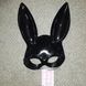 Блискуча маска кролика Leg Avenue Glitter masquerade rabbit mask Black картинка 3