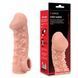 Насадка на член з отвором для мошонки Kokos Cock Sleeve CS 009, розмір L картинка 2