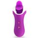 Стимулятор з імітацією оральних ласк FeelzToys Clitella Oral Clitoral Stimulator Purple картинка 4