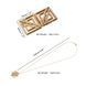 Зажимы для сосков с легкой подвеской LOCKINK Adjustable Nipple Clamps with Light Pendant Golden картинка 10