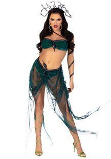 Еротичний костюм горгони Медузи Leg Avenue Medusa Costume, розмір XS зображення