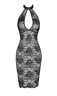 Мереживна сукня з халтером Noir Handmade F338 Lace midi dress, розмір S зображення