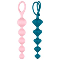 Набор анальных бус Satisfyer Beads Colored картинка