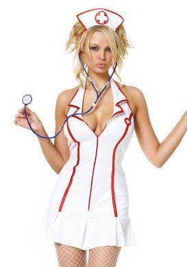 Костюм медсестры Leg Avenue Head Nurse, размер M/L картинка