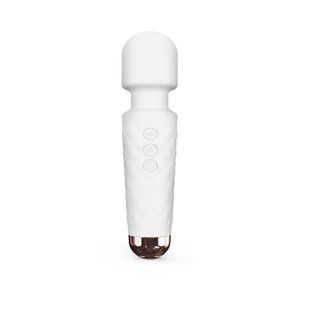 Минивибромассажер - микрофон Dorcel Wand Mini Wanderful White (диаметр 3,9 см) картинка