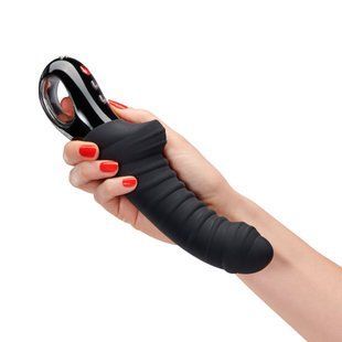 Вібратор для точки G Fun Factory TIGER black (діаметр 4,1 см, підходить для анальної стимуляції) зображення