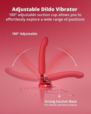 Смарт вибратор фалообразный на присоске Lovense Mission 2 Vibrating suction cup dildo (диаметр 3,7 см) картинка