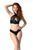Комплект з зав'язкою на шиї Passion KESMINA SET black, розмір L/XL зображення