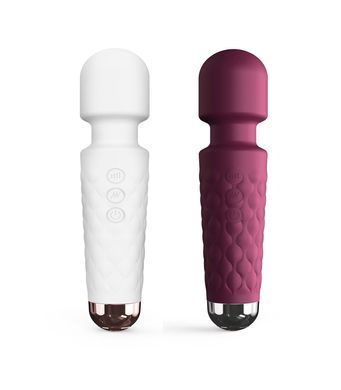 Мінівібромасажер - мікрофон Dorcel Wand Mini Wanderful White (діаметр 3,9 см) зображення