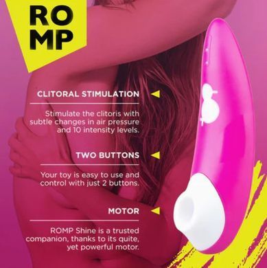 Вакуумний кліторальний стимулятор Romp Shine зображення