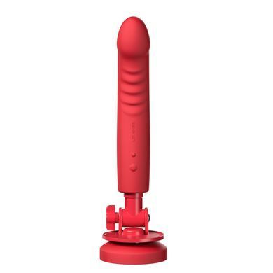 Смарт вибратор фалообразный на присоске Lovense Mission 2 Vibrating suction cup dildo (диаметр 3,7 см) картинка