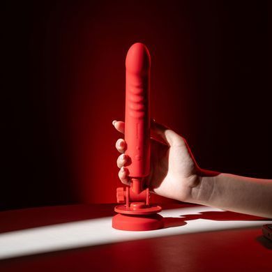 Смарт вибратор фалообразный на присоске Lovense Mission 2 Vibrating suction cup dildo (диаметр 3,7 см) картинка