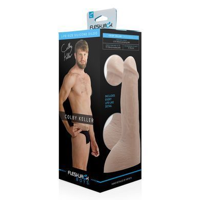Фаллоимитатор реалистичный Fleshjack Boys: Colby Keller Dildo (диаметр 4,8 см) картинка