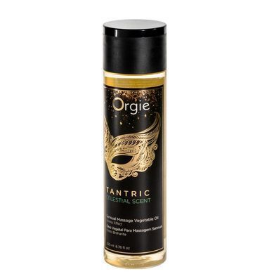 Олія для тантричного масажу Orgie Tantric Celestial Scent, аромат ківі та полуниці (200 мл) зображення