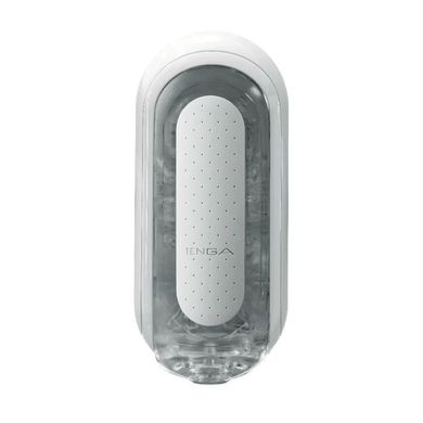 Мастурбатор з регулюванням тиску Tenga Flip Zero White (2 змазки в комплекті) зображення