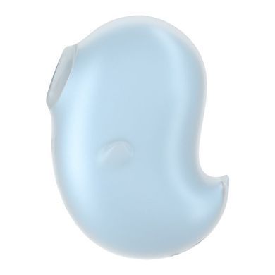 Вакуумний кліторальний стимулятор з вібрацією Satisfyer Cutie Ghost Blue зображення
