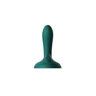 Смарт вибратор с подогревом и пульсацией Zalo Flora Turquoise Green (диаметр 3,6 см) картинка