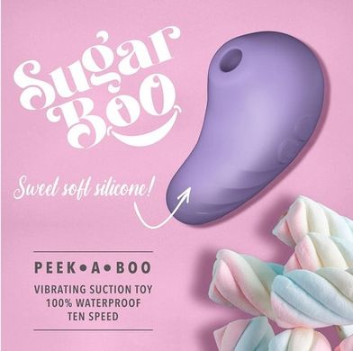 Вакуумний стимулятор із вібрацією SugarBoo Peek-A-Boo зображення