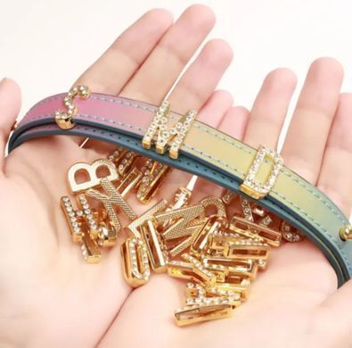 Ошейник LOCKINK Multi-color DIY Alphabet Collar картинка
