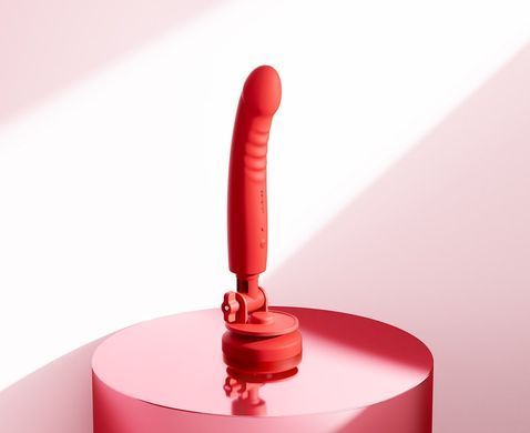 Смарт вибратор фалообразный на присоске Lovense Mission 2 Vibrating suction cup dildo (диаметр 3,7 см) картинка