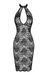 Мереживна сукня з халтером Noir Handmade F338 Lace midi dress, розмір S картинка 3