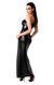 Платье длинное с разрезом Noir Handmade F336 Powerwetlook long dress, размер S картинка 2