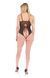 Боди с ажурным декором и открытым доступом Passion Ursula Body black, размер L/XL картинка 8