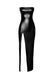 Платье длинное с разрезом Noir Handmade F336 Powerwetlook long dress, размер S картинка 3