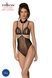 Боди с открытой грудью Passion DOMINICA BODY black, размер L/XL картинка