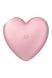 Вакуумный стимулятор - сердце с вибрацией Satisfyer Cutie Heart Light Red картинка 6