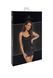 Сукня міні з ланцюжком страз на спині Noir Handmade F307 Mirage wetlook mini dress with jewelry rhinestone chain, розмір S картинка 8